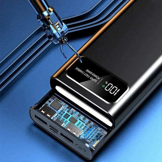 Xiaomi 50000mAh Power Bank Ultra Large Capacity 120W Super Fast Charging Portable External Battery With LED Digital Display